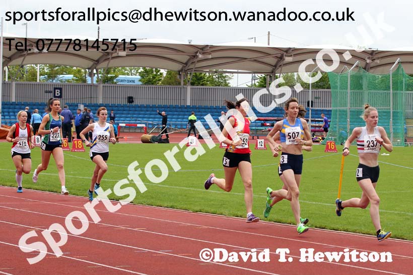 Womens  senior 5000 metres, Northern Senior and Under-20s Track and Field Champs., Manchester. Photo: David T. Hewitson/Sports for All Pics